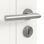 Detailansicht der Oberfläche von Montana 6 ClassicLine Weißlack Innentür - Hörmann