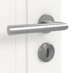 Detailansicht der Oberfläche von Montana 7 ClassicLine Weißlack Innentür - Hörmann