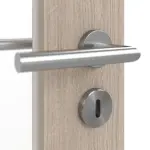 Detailansicht der Oberfläche von Sueno 1 Basic Durat Eiche grau Innentür - Huga