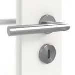 Detailansicht der Oberfläche von Sueno 1 Basic Durat Verkehrsweiß RAL 9016 Innentür - Huga