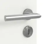 Detailansicht der Oberfläche von Typ 43-00 TopWeiß Lamikor Innentür - Kilsgaard