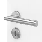 Detailansicht der Oberfläche von Esche Weiß Pore Es 242 Portalit Innentür View Typ 2211 - Westag