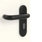 Detailansicht der Oberfläche von GARANT Rauchschutztür 0105-60 Pearl White CePaL