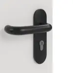 Detailansicht der Oberfläche von GARANT Rauchschutztür 0160-60 Silver Grey CePaL