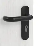 Detailansicht der Oberfläche von GARANT Rauchschutztür Authentic Grigio GCK08