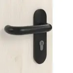 Detailansicht der Oberfläche von GARANT Rauchschutztür Authentic Perl GCK08