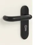 Detailansicht der Oberfläche von GARANT Rauchschutztür Weißlack 9010