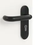 Detailansicht der Oberfläche von GARANT Rauchschutztür Weißlack 9016