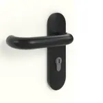 Detailansicht der Oberfläche von GARANT Rauchschutztür U11026SD Kristallweiß GHK08