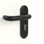 Detailansicht der Oberfläche von GARANT Rauchschutztür W1000ST3 Premium Weiß GHK08