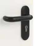 Detailansicht der Oberfläche von GARANT Rauchschutztür Weiß Struktur Premium GCK08