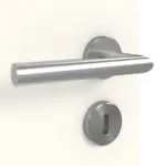 Detailansicht der Oberfläche von GARANT Schallschutztür 0105-60 Pearl White CePaL