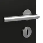 Detailansicht der Oberfläche von GARANT Schallschutztür 0901-60 Black Resopal