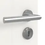 Detailansicht der Oberfläche von GARANT Schallschutztür Authentic Bianco CePaL