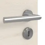 Detailansicht der Oberfläche von GARANT Schallschutztür Quer Authentic Perl GCK08