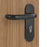 Detailansicht der Oberfläche von Eiche Classic Echtholzfurniert Schallschutztür - Jeld-Wen