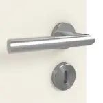 Detailansicht der Oberfläche von GARANT Schallschutztür Weißlack 9010 GHK08