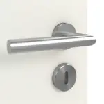 Detailansicht der Oberfläche von GARANT Schallschutztür Weiß Struktur Premium GCK08