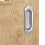 Detailansicht der Oberfläche von Asteiche LA 12 Basic Durat Schiebetür - Huga