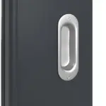 Detailansicht der Oberfläche von Schiebetür Anthrazit RAL 7016 Lack LA 24 schlossseitig Basic - Huga