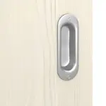 Detailansicht der Oberfläche von Lärche lasiert LA 6 Raute Basic Durat Schiebetür - Huga