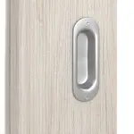 Detailansicht der Oberfläche von Eiche lasiert LA 7 Basic Durat Schiebetür - Huga