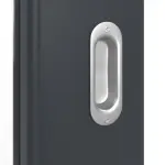 Detailansicht der Oberfläche von Schiebetür Anthrazit RAL 7016 Lack DIN-LA Basic - Huga