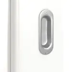 Detailansicht der Oberfläche von Schiebetür Ultramatt Weiß LA 7 Basic - Huga