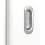 Detailansicht der Oberfläche von Schiebetür Ultramatt Weiß LA 8 Basic - Huga