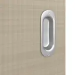 Detailansicht der Oberfläche von Schiebetür Cotton like Taupe Basic - Huga