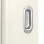 Detailansicht der Oberfläche von Landhaus 1 LA Classic Weißlack Schiebetür - Huga