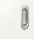 Detailansicht der Oberfläche von Landhaus 5 LA Classic Weißlack Schiebetür - Huga