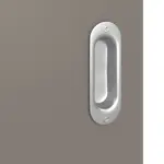 Detailansicht der Oberfläche von Groove 15 ProLine Lack Taupe RAL 7048 Schiebetür - Hörmann