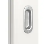 Detailansicht der Oberfläche von Signum 27 LA 27 Basic Weißlack Schiebetür - Huga