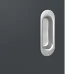 Detailansicht der Oberfläche von Groove 29 ProLine Lack Anthrazit RAL 7016 Schiebetür - Hörmann