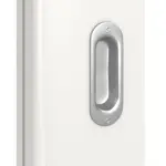 Detailansicht der Oberfläche von Groove 50 LA 8 ProLine Lack Verkehrsweiß RAL 9016 Schiebetür - Hörmann