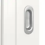 Detailansicht der Oberfläche von Montana 2 LA ClassicLine Weißlack Schiebetür - Hörmann