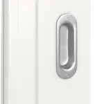 Detailansicht der Oberfläche von Montana 6 LA 2 ClassicLine Weißlack Schiebetür - Hörmann