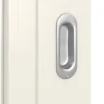 Detailansicht der Oberfläche von Lacuna 7 LA Classic Weißlack Schiebetür - Huga