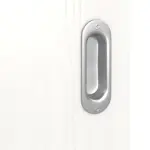 Detailansicht der Oberfläche von Smart 1 quer Basic Durat Pino Weiß Schiebetür - Huga