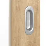 Detailansicht der Oberfläche von Sueno 1 Basic Durat Asteiche Schiebetür - Huga