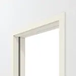 Detailansicht von Schiebetürsystem in der Wand laufend Weiß Lamikor - Kilsgaard