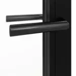 Detailansicht der Oberfläche von Innentür-Set 2-flg. Stahl Lofttür mit Sprossen 2-0 - Hörmann