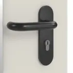 Detailansicht der Oberfläche von Innentür-Set Stahl mit Feuerschutzfunktion T90-1 FSA-62 mit Rechteckverglasung Ausschnitt 1 inkl. Blockzarge - Teckentrup