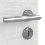 Detailansicht der Oberfläche von GARANT Wärmeschutztür Quer Authentic Grigio GCK08