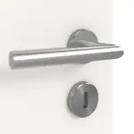 Detailansicht der Oberfläche von GARANT Wärmeschutztür Weißlack 9016 GHK08