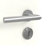 Detailansicht der Oberfläche von GARANT Wärmeschutztür U11026SD Kristallweiß GHK08