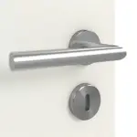 Detailansicht der Oberfläche von GARANT Wärmeschutztür Weiß Struktur Premium GCK08