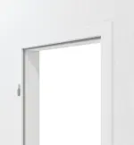 Detailansicht von Zarge Uni Grau Lamikor Typ 4 mit runder Kante - Kilsgaard