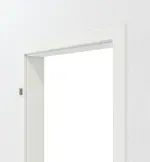 Detailansicht von Zarge für Schallschutztüren TopWeiß Lamikor mit runder Kante - Kilsgaard